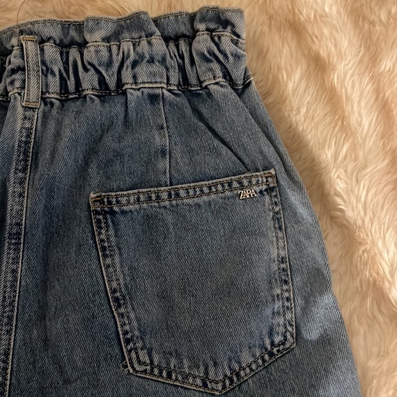 Zara Jeans Zara Paper Bag Jeans Poshmark